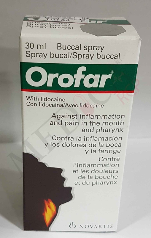 Orofar Buccal Spray